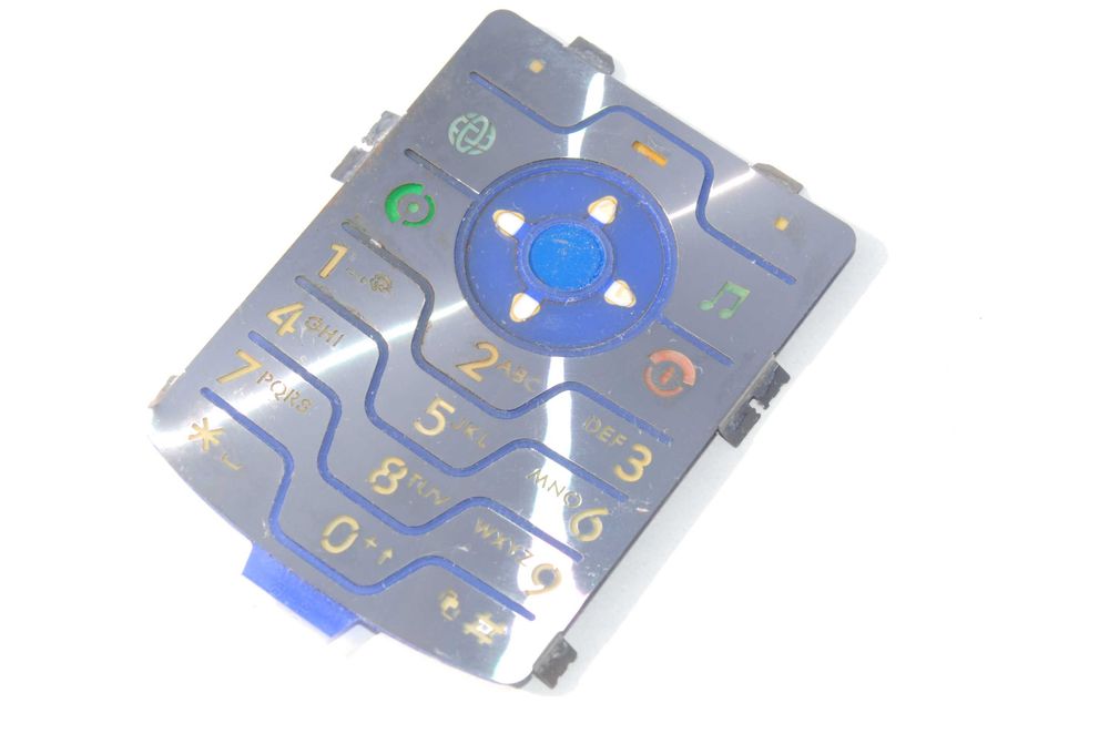 Oryginalna klawiatura przyciski Motorola V3