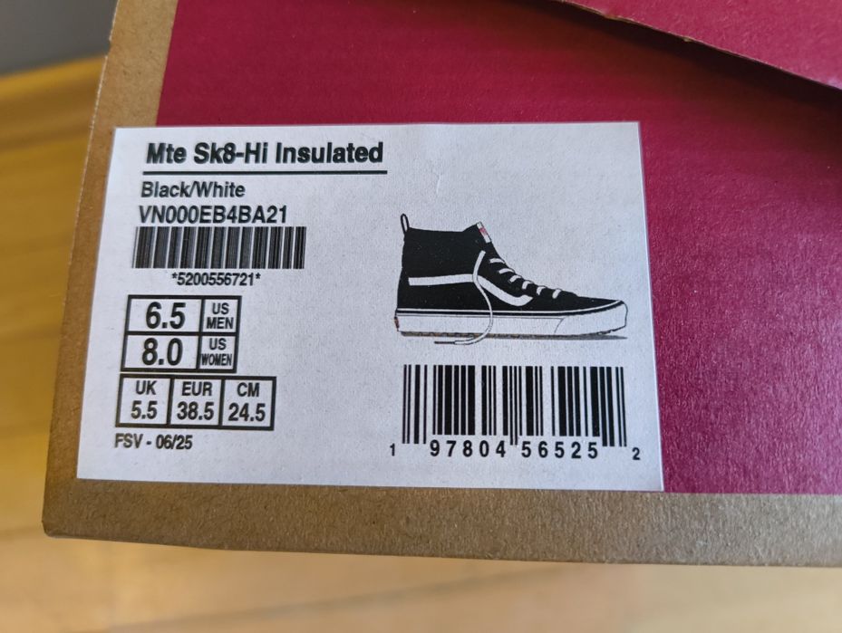 Vans Mte Sk8-Hi Insulated