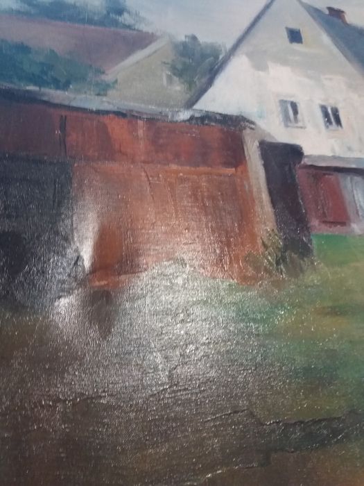 Obraz olejny malowany na płótnie