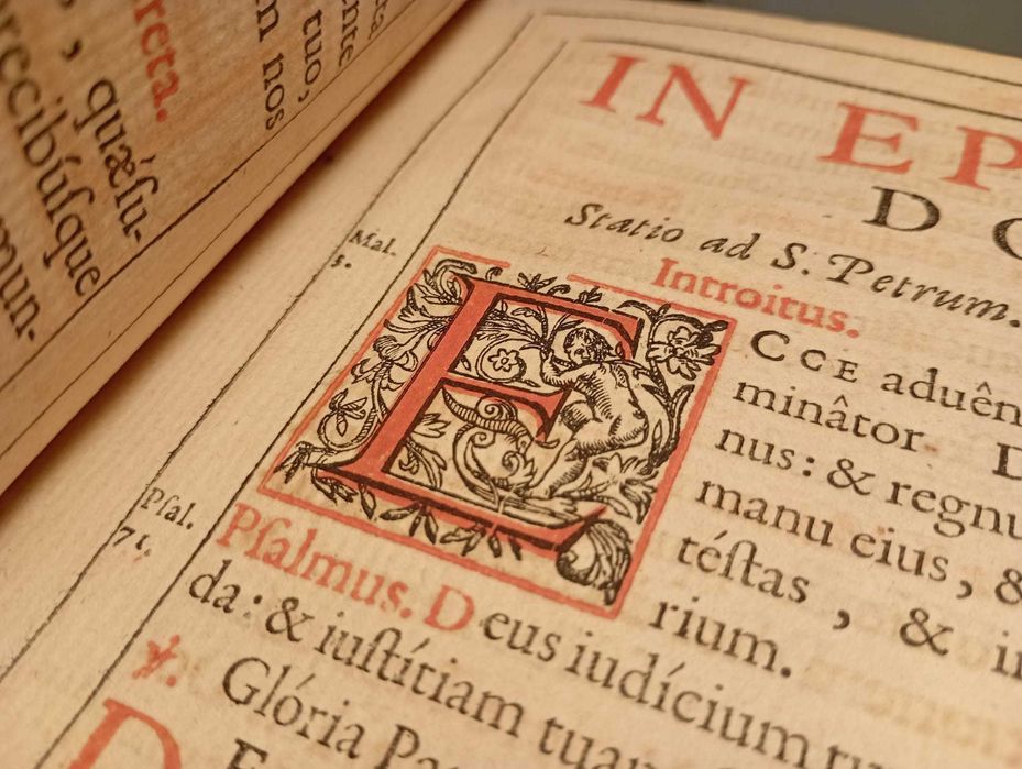 Starodruk 1652 Missale Romanum - Ryciny - Mszał - Łacina - Katolicyzm