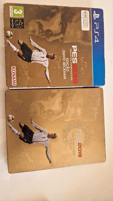 Jogo pes 2019 edicao David Beckham gold