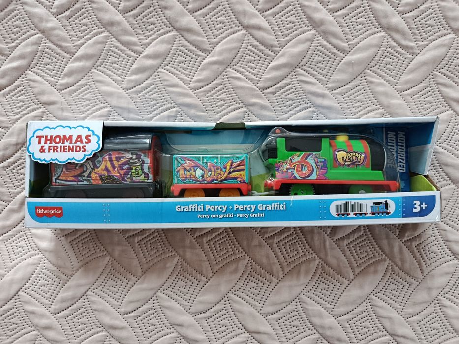 Моторизований паровозик Томас Fisher Price залізниця железная дорога