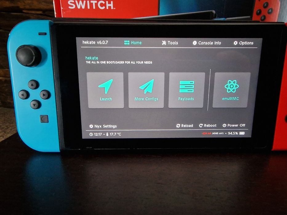 Nintendo switch  V2 Dual boot
