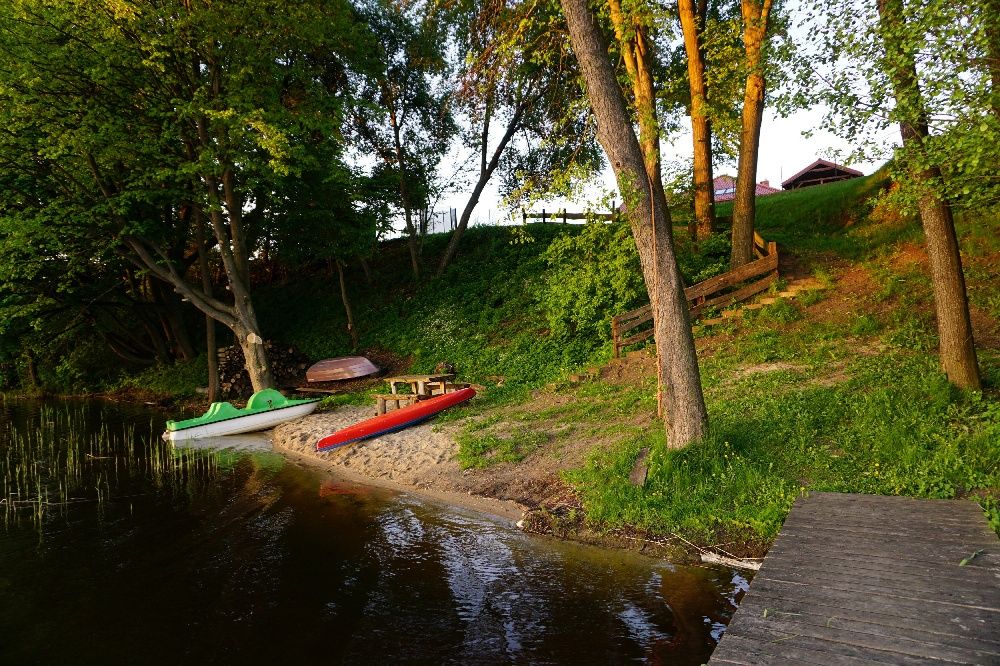 Dom nad jeziorem, balia, sauna