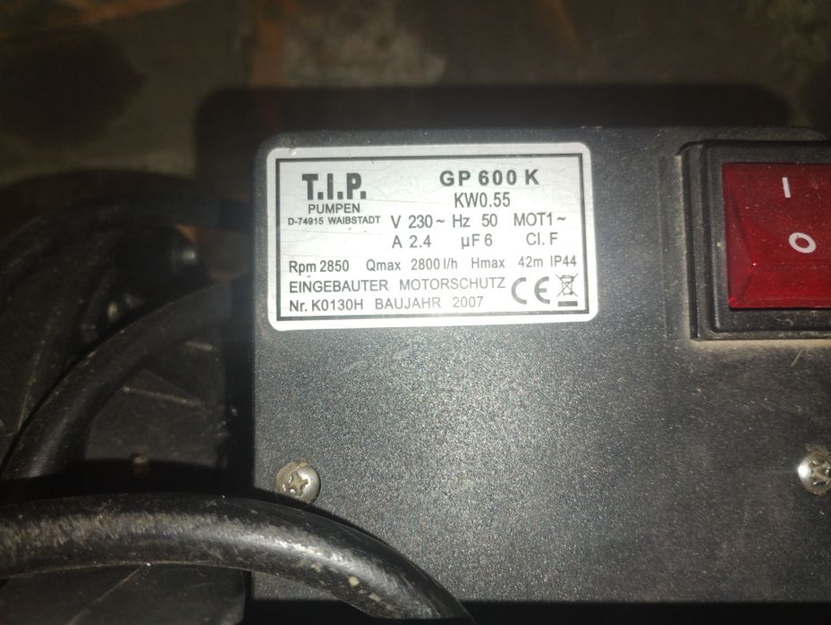Pompa firmy tip 500w