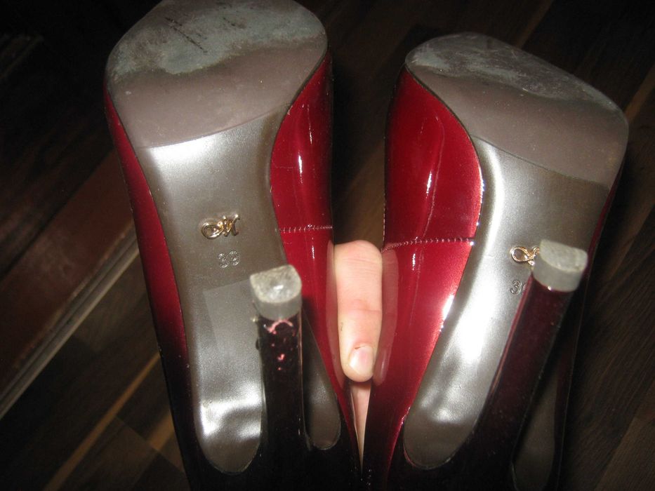 Лакированные туфли,кожа,размер 39.