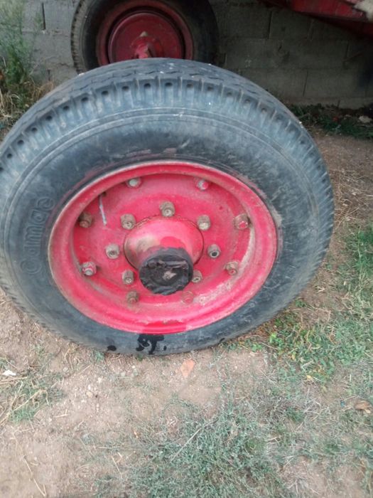 Eixo completo de reboque com travão