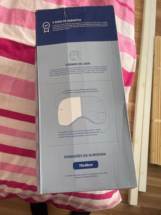 Almofada ergonómica Fushia ergo 70x40