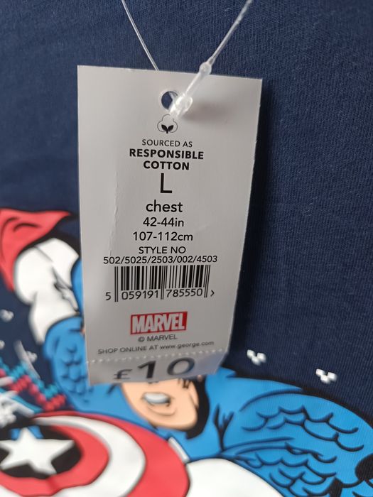 Nowy T-shirt męski