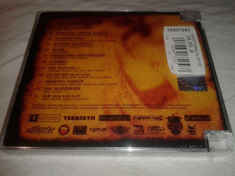 [Hip-Hop] Viruz - Pamiętaj, Jesteś Kimś [Nowa Zafoliowana]