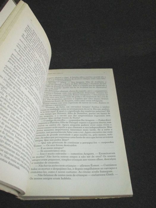 Livro As Duas Torres O Senhor dos Anéis J. R. R. Tolkien 2ª edição
