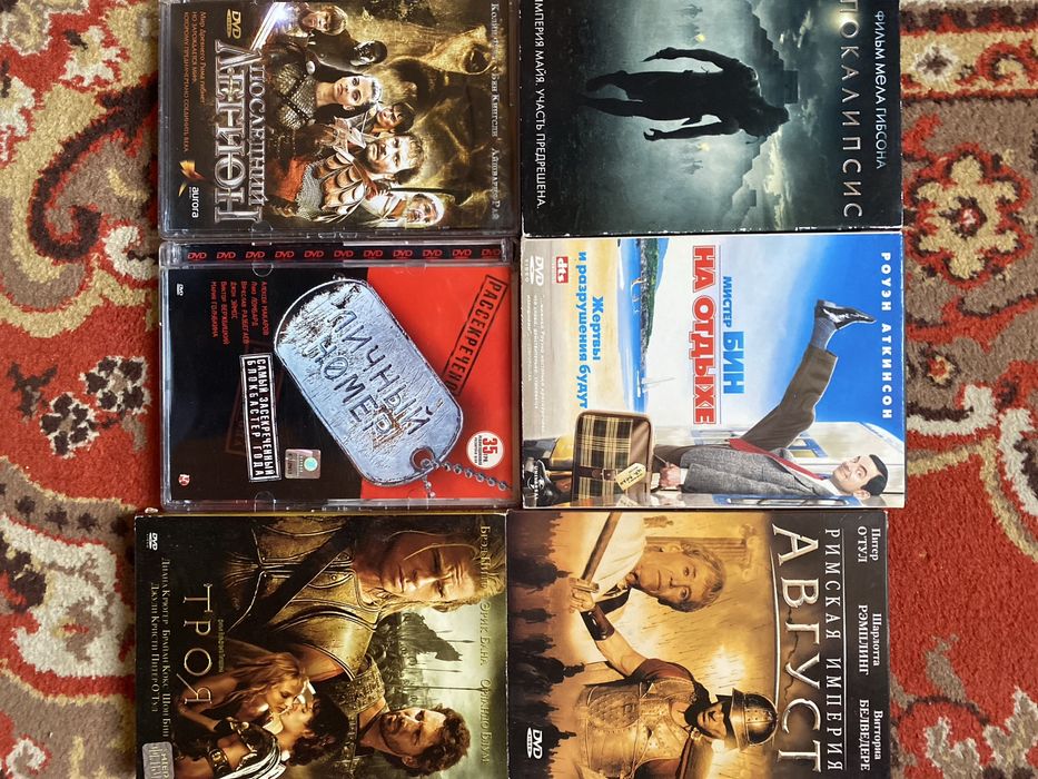 DvVD диски с фильмами