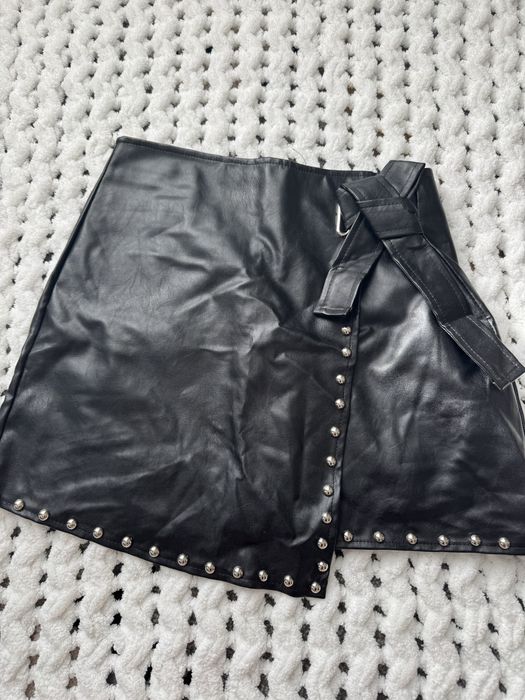 Спідниця шкіряна