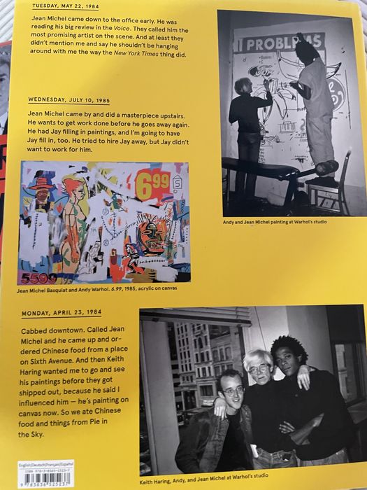 Warhol on Basquiat