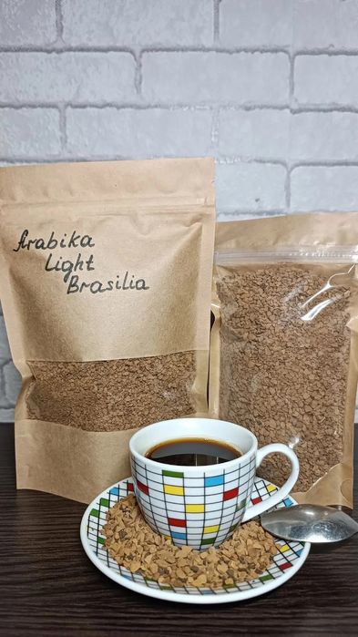 Кофе растворимый, недорогой и качественный “Arabika Light Brasilia”