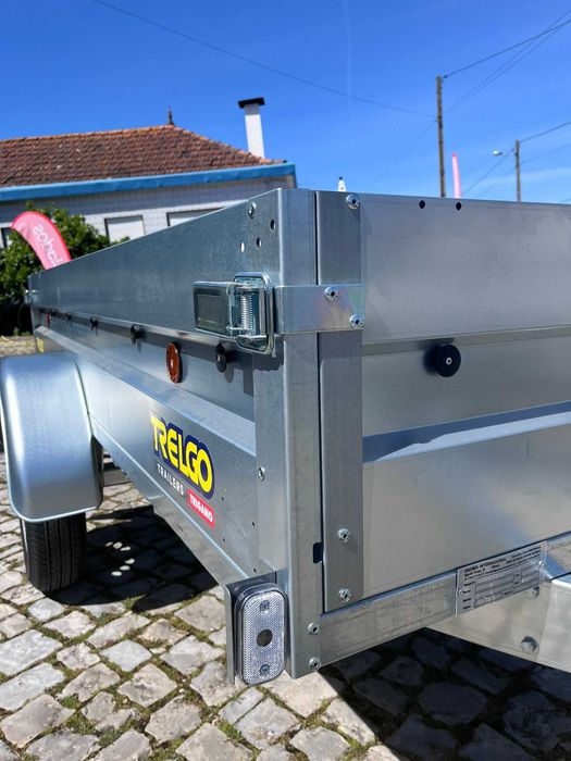 Atrelado para grande volume de carga geral! Reboque NOVO de 2560x1340