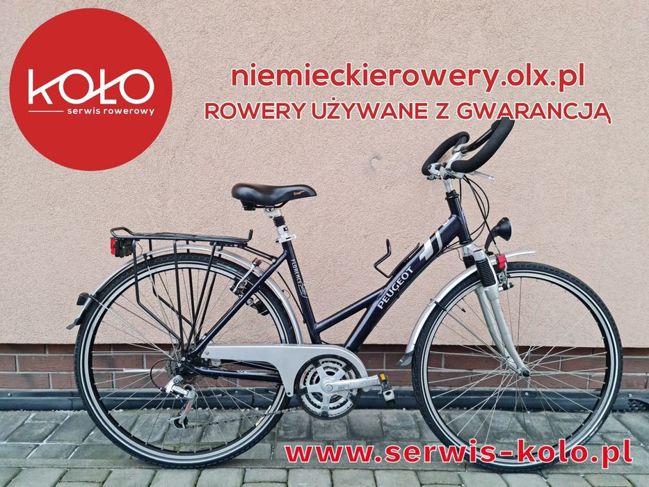 Rower damski damka PEUGEOT koła 28 SHIMANO aluminium rabat WYSYŁKA