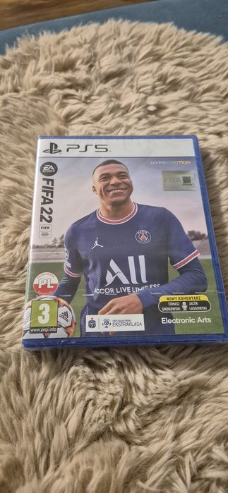 Ps5 Fifa 22, nowa, zafoliowana