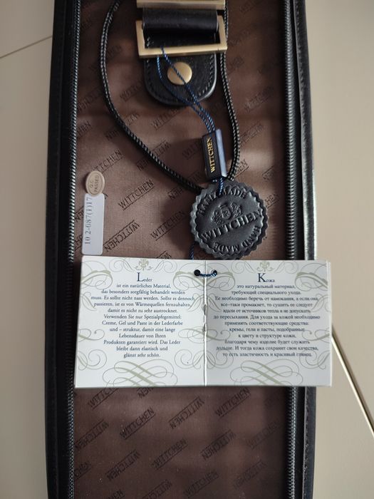 Кожаный чехол для галстуков Wittchen