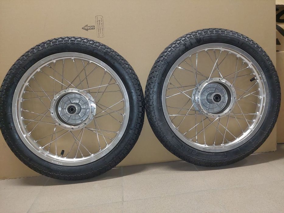 Nowe wycentrowane kola kpl r16"simson s50 s51 s53 enduro sr4 schwalbe