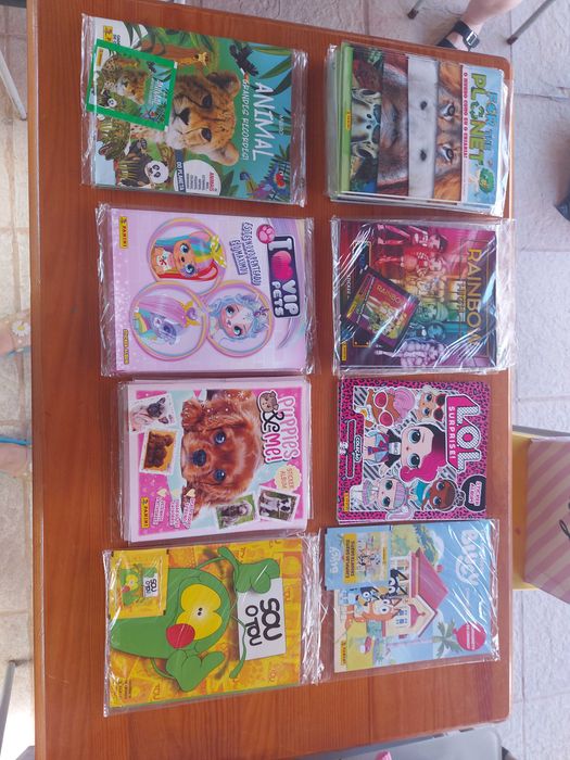 Cadernetas NOVAS diversas Futebol / Infantil