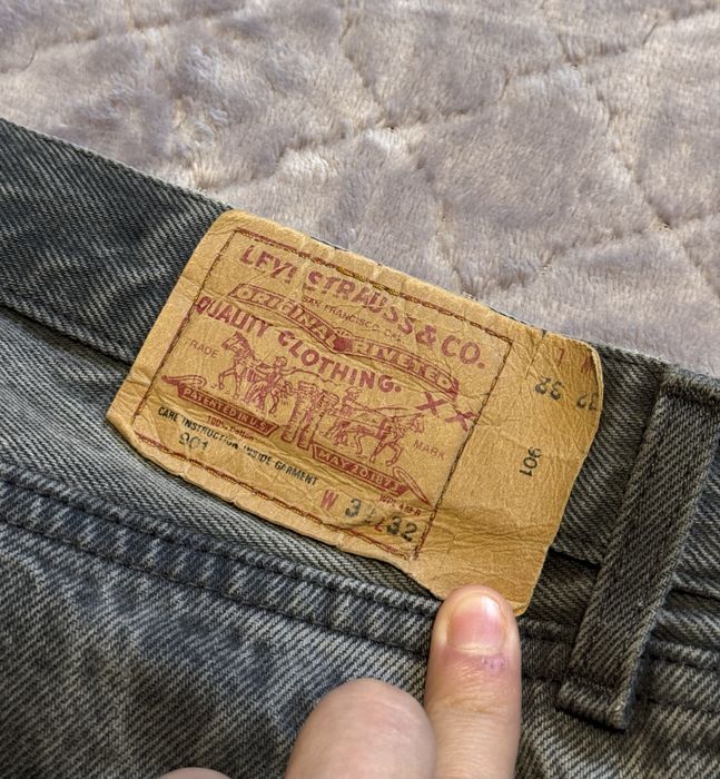 джинси levis vintage левайс denim pants 901 straight casuals
