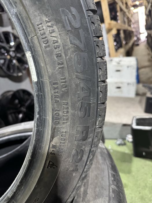 Шини Continental 275/45r21 як нові комплект зима б/у склад