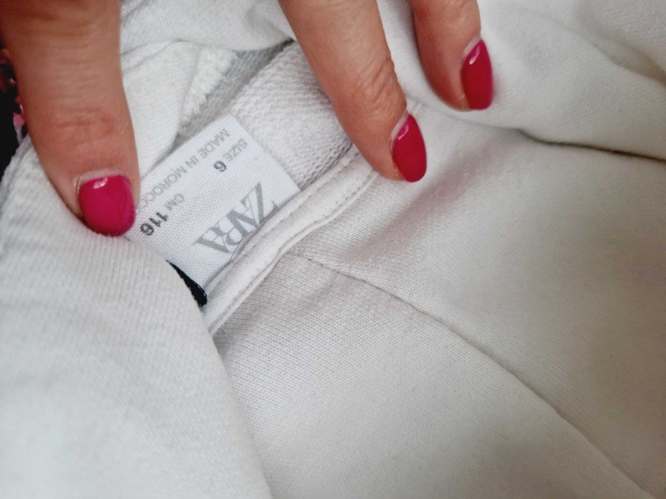 Bluza Zara różowa pantera r.116