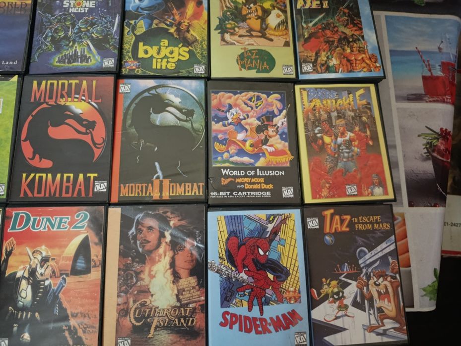 Картриджи Sega  новые рабочие!Цена за картридж черепашки ниндзя!