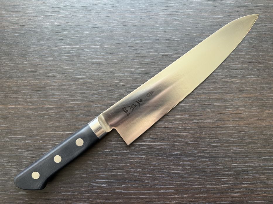 Японський професійний кухонний шеф-ніж Masamoto VG