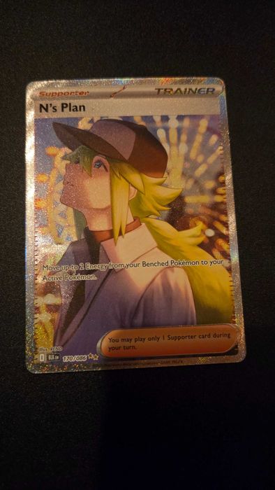 170/086 N's plan (Black Bolt) full art