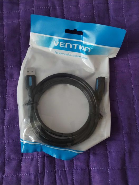 kabel Vention USB 3.0 A Male to Female extension 1m
