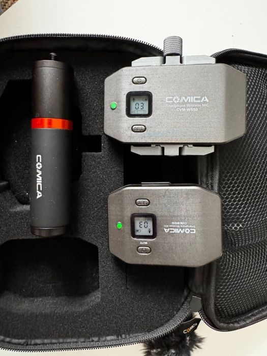 Комплект бездротових мікрофонів Comica CVM-WS50B