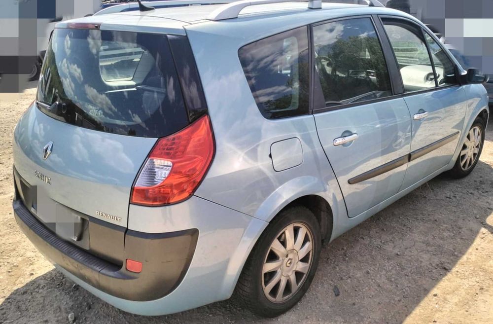 CZĘŚCI maska zderzak lampa zawieszenie ITD. RENAULT SCENIC II