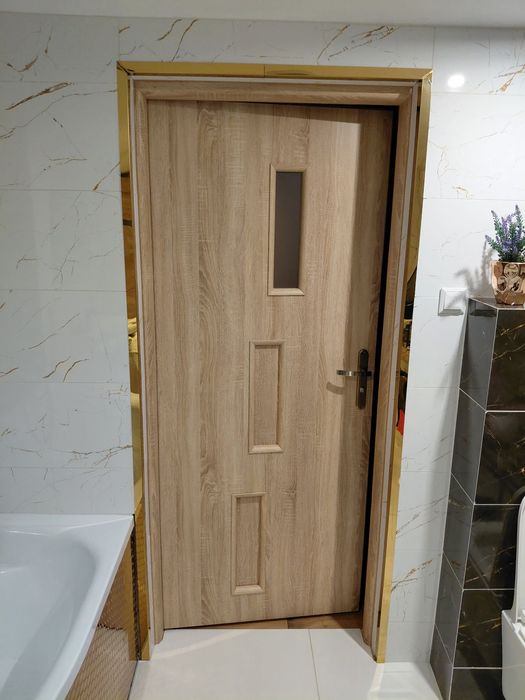 Drzwi wewnętrzne jasne/ dąb sonoma NOWE