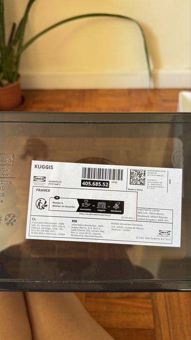 Caixa arrumacao Ikea Kuggis