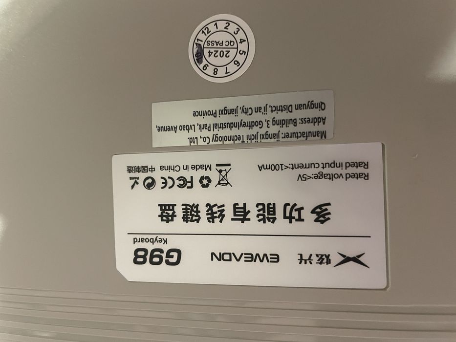 Клавіатура USB - EWELDEN 98 стан нової.