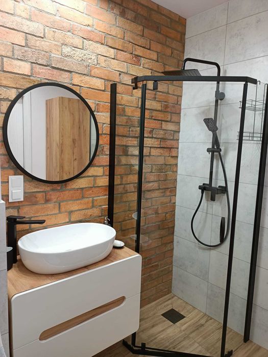 Cegła cięta lico równe płytki