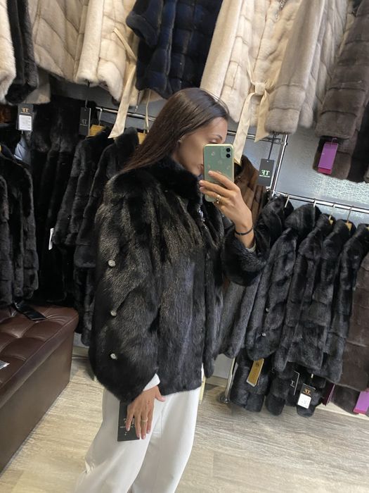 Норковая шуба