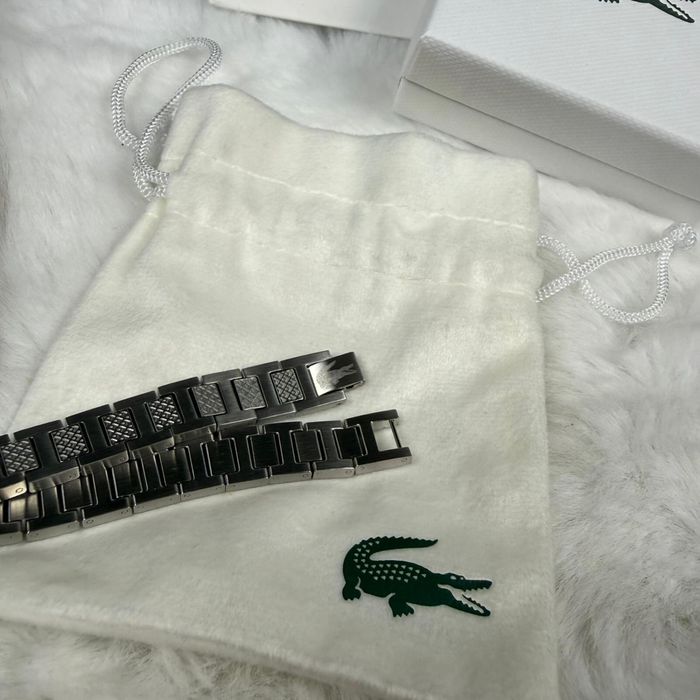 Pulseira Lacoste Prateada