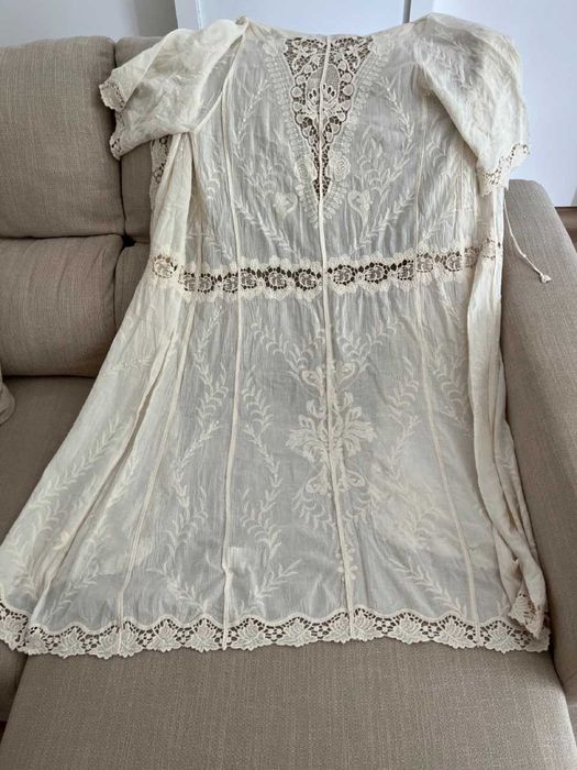 Kaftan comprido bordado