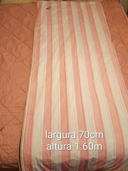 Saco cama riscas rosa Campismo 70x1.60