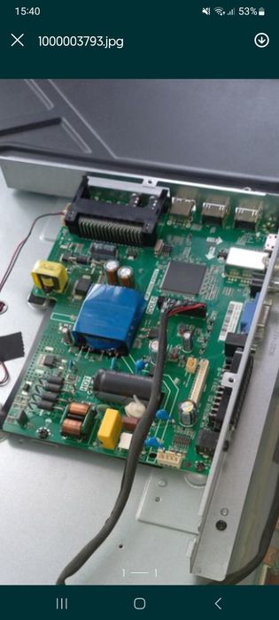 Tv selecline para peças  ecra partido