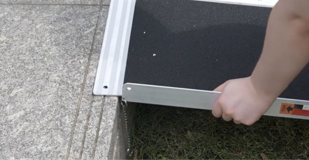 Rampa na wózek inwalidzki