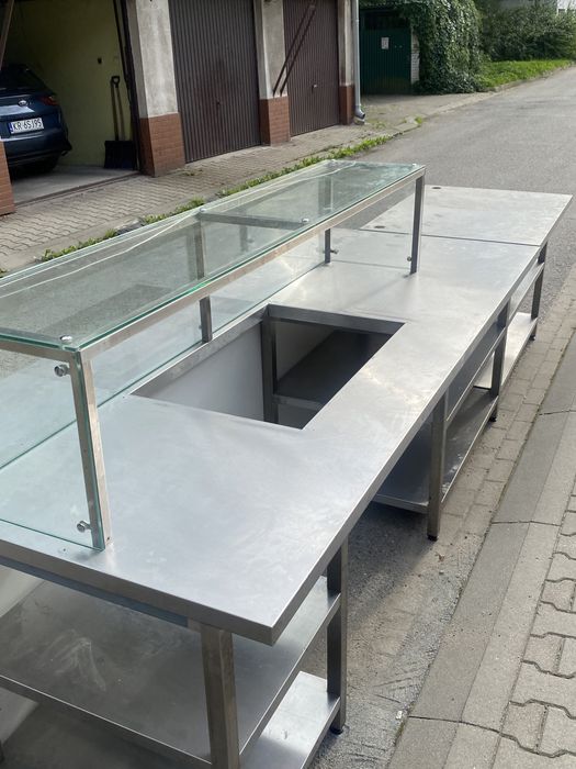 Lada/bar ze stali nierdzewnej