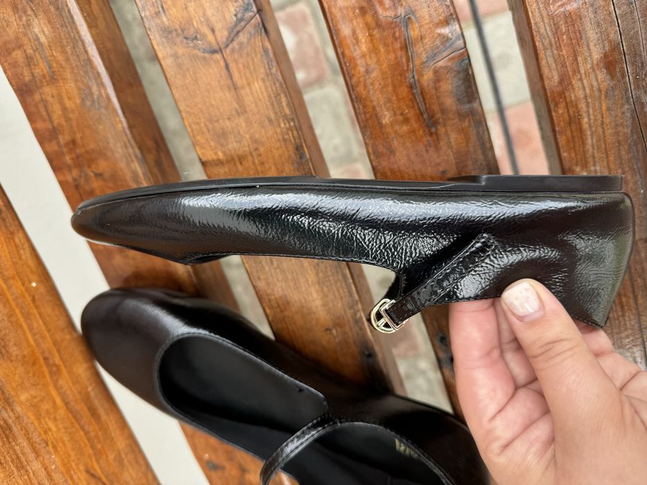 балетки ZARA в стиле Мэри Джейн 38