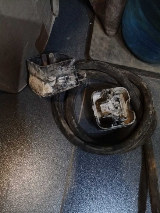 Трехфазная вилка - розетка+ кабель 6 квадрат медь