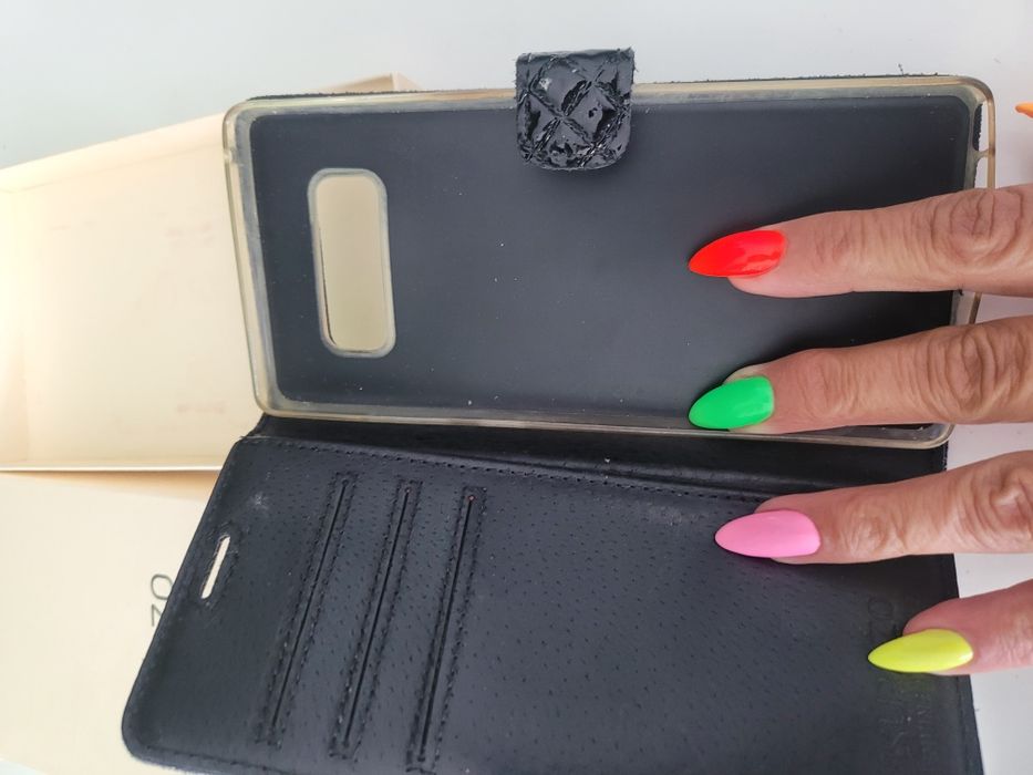 Etui Samsung notę 8 skóra lakierowana