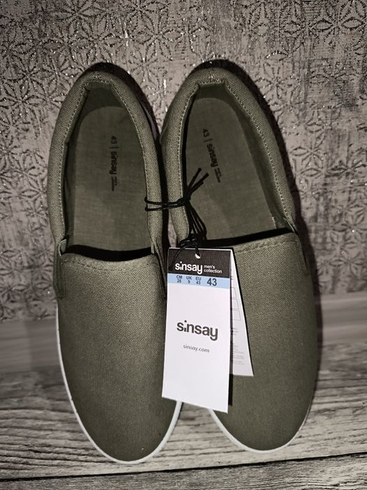 Кеды мужские Sinsay 43 размер