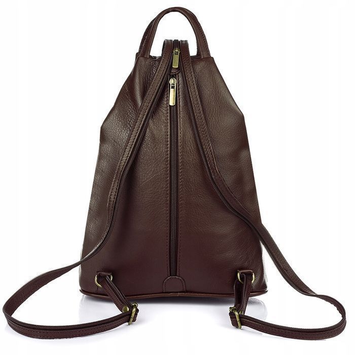 Plecak skórzany damski kultowy włoski na ramię torebka skóra Beltimore